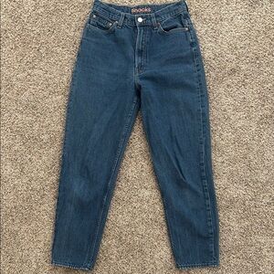 MOTHER Women's Straight Leg Jeans - Dark Blue